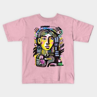 beautifyl girl Kids T-Shirt